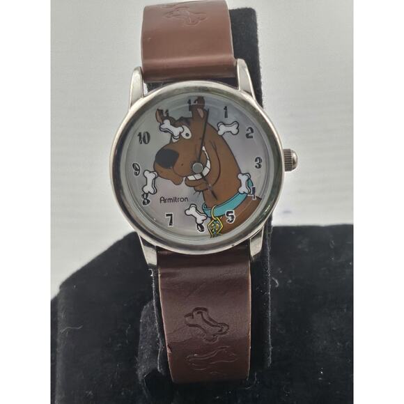 Scooby Doo Animated Bone Second Quartz Watch New Battery Running Kids Or Adults - Picture 2 of 10